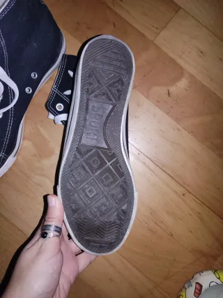 Zapatillas tipo Converse altas TOTORO.