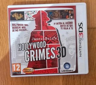 Juego Nintendo 3DS Hollywood Crimes 3D
