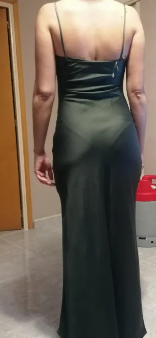 Vestido de raso