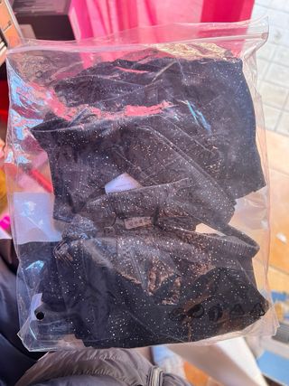 Bañador negro con billitos