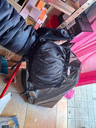 Bañador negro con billitos