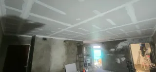 Montaje de pladur y encintado