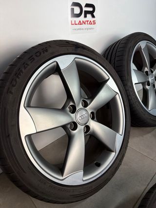 LLANTAS AUDI ROTOR 18 A3 ORIGINALES CON NEUMÁTICOS