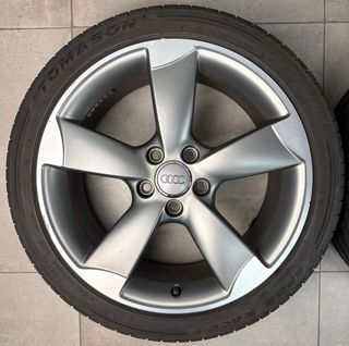 LLANTAS AUDI ROTOR 18 A3 ORIGINALES CON NEUMÁTICOS