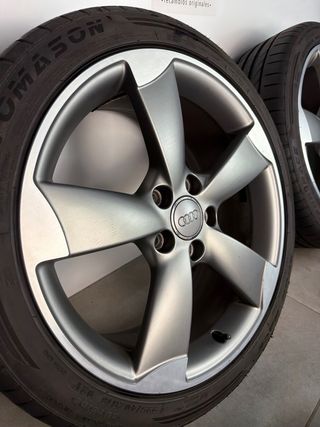 LLANTAS AUDI ROTOR 18 A3 ORIGINALES CON NEUMÁTICOS