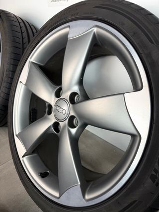 LLANTAS AUDI ROTOR 18 A3 ORIGINALES CON NEUMÁTICOS