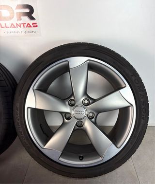 LLANTAS AUDI ROTOR 18 A3 ORIGINALES CON NEUMÁTICOS