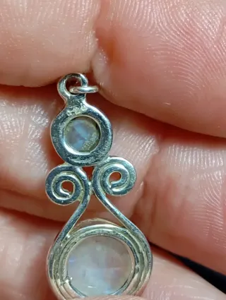 Pendientes en plata de ley