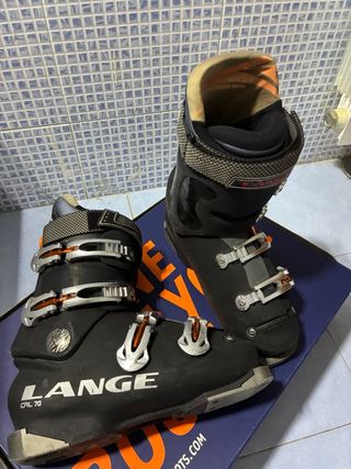 Botas de esqui Lange para mujer (talla 38-39)