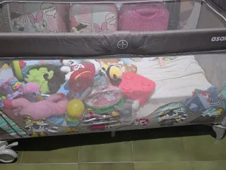 Parque cuna con colchón incluido