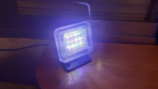 Simulador de tv encendida