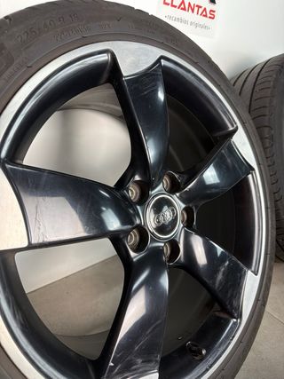 LLANTAS AUDI ROTOR A3 18 COLOR NEGRO ORIGINALES