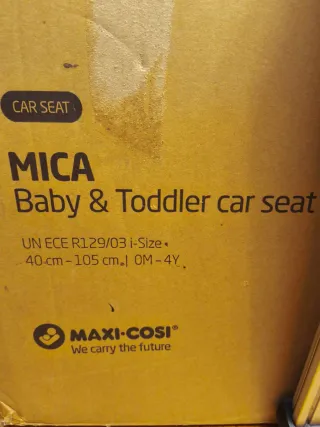 Silla Coche Maxi Cosi Mica 360 Isofix