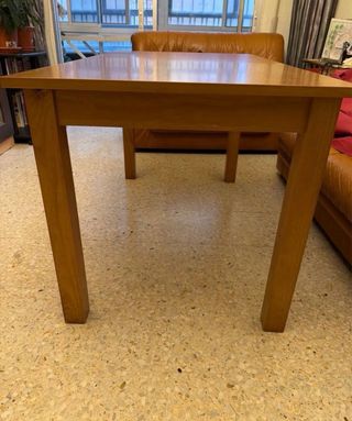 Mesa de comedor con cristal