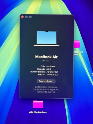 MacBook Air M2 256 GB