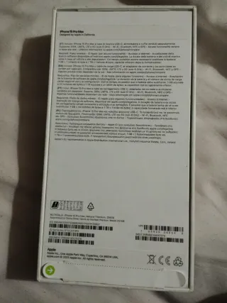 Caja iPhone 15 Pro Max