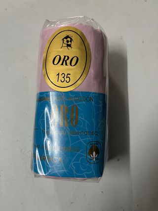 Sábana Bajera 135 100% Algodón Rosa