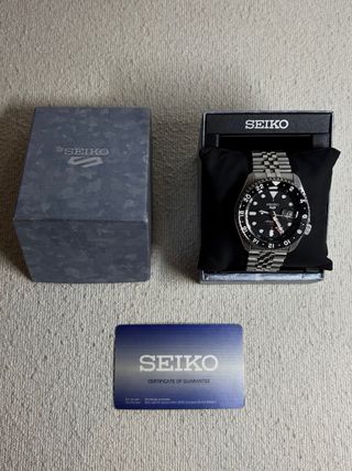 Seiko 5 Sports GMT SSK001 FullSet Reloj Automático