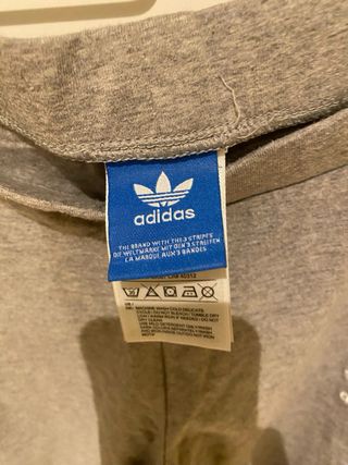 Leggings Adidas grises con rayas #adidas