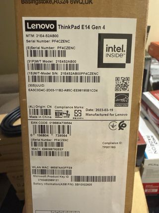 Portátil Lenovo ThinkPad E14 Gen 4