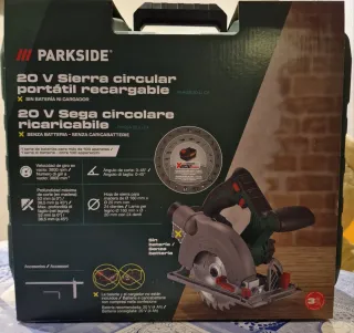 Sierra Circular Parkside 20V Recargable
