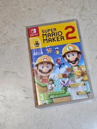 Juego de Nintendo switch, Mario maker dos