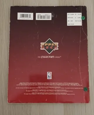 Álbum NBA Basketball Upper Deck 92-93