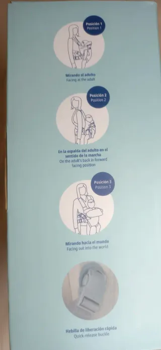 Mochila Portabebés Jané Dual 3 Posiciones