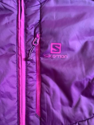 Giacca piumino donna Salomon reversibile taglia S