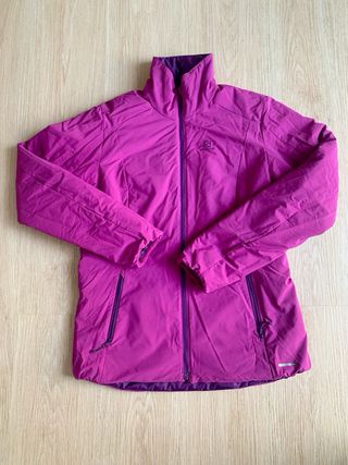 Giacca piumino donna Salomon reversibile taglia S