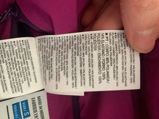 Giacca piumino donna Salomon reversibile taglia S