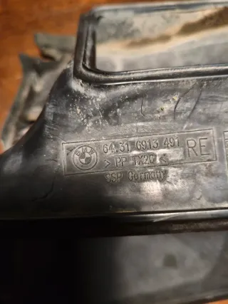 Conductos aire filtro habitaculo Bmw e60