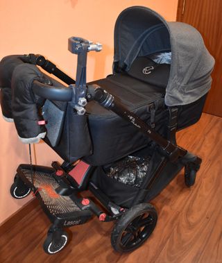 Trío Jane Muum (Capazo + Portabebé + Silla)