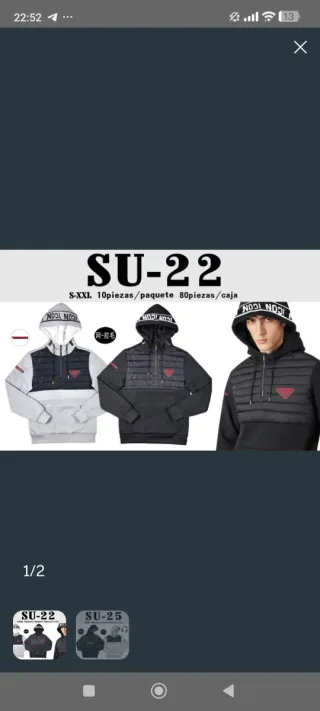 Pack sudaderas