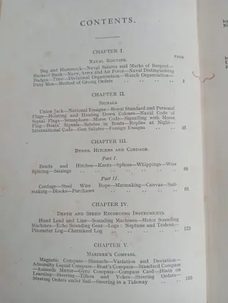 Manual de Seamanship Vol. 1 - 1937