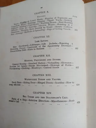 Manual de Seamanship Vol. 1 - 1937