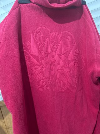 sudadera calentita rosa