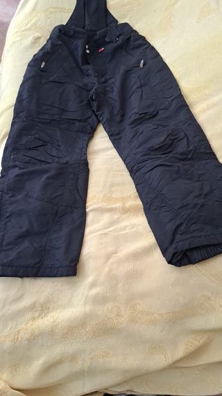 Salopette da sci nera AST