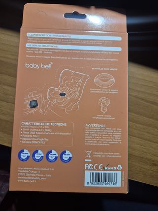 Baby Bell disp. antiabbandono seggiolino auto