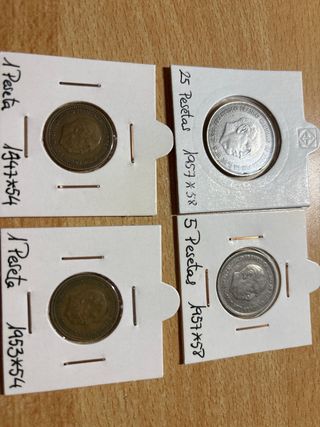 Lote de Monedas Estado Español