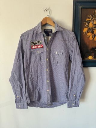 Camisa Jack & Jones Estilo Western a Rayas Talla S