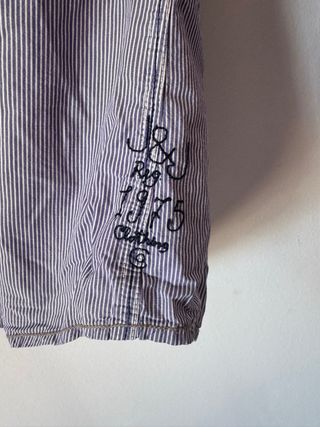 Camisa Jack & Jones Estilo Western a Rayas Talla S