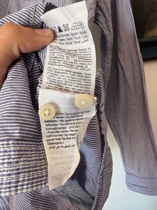 Camisa Jack & Jones Estilo Western a Rayas Talla S