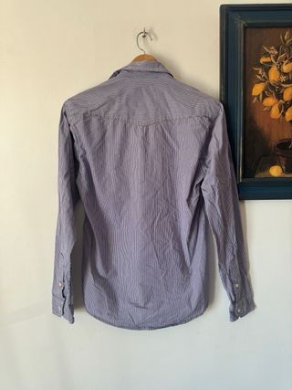 Camisa Jack & Jones Estilo Western a Rayas Talla S