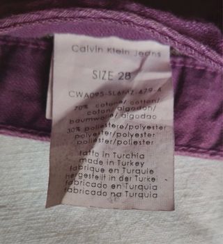 Jeans Calvin Klein nuovi - EU 28 - T. 42