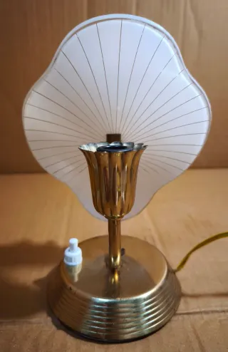 Coppia di lampade italiane in stile Fontana arte