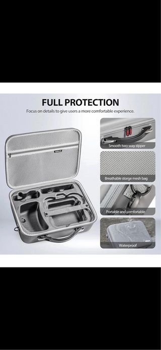 Valigia grigia DJI per droni