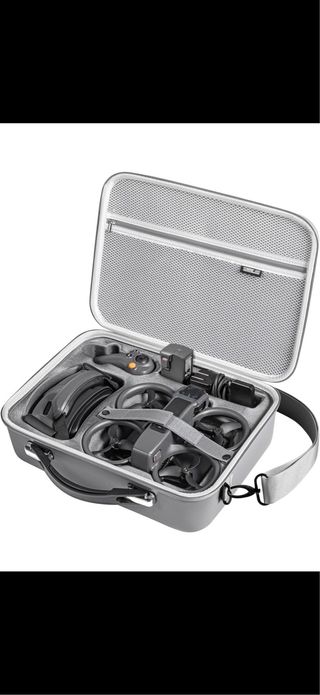 Valigia grigia DJI per droni