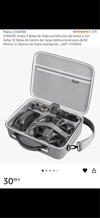 Valigia grigia DJI per droni