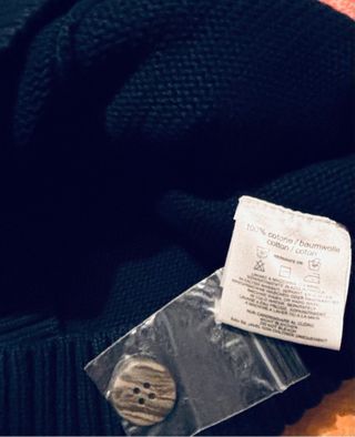 Cardigan Sun68 blu con toppe